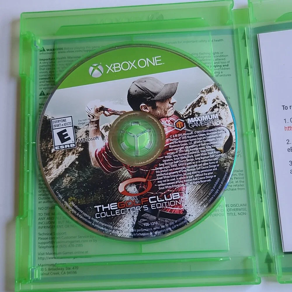 Golf Club -- Collector's Edition (Microsoft Xbox One, 2015)